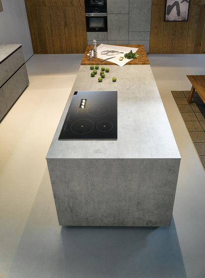 NX 950 Ceramic concrete grey effect | Fitted kitchens | next125
