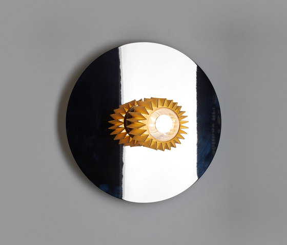 IN THE SUN | 380 wall silver/gold | Lampade parete | DCW éditions