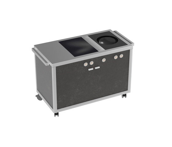 Cooking carts | Wok & Induction top station | Steam ovens | La Tavola
