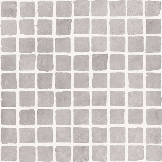 Bibulca | Taupe Mosaico Spaccatella 3x3 cm | Ceramic mosaics | IMSO Ceramiche