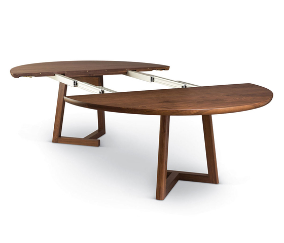 Roulette Round Extension Table - Split Base | Tables de repas | Altura Furniture