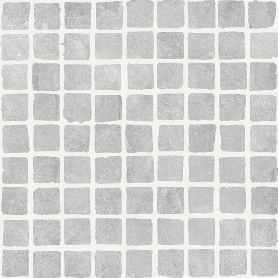 Bibulca | Gray Mosaico Spaccatella 3x3 cm | Mosaicos de cerámica | IMSO Ceramiche