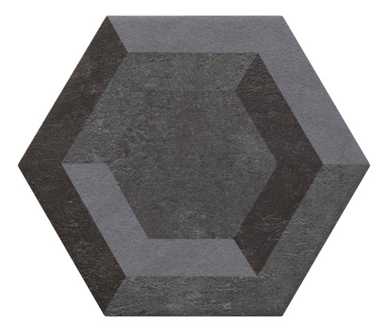 Bibulca | Esagona Frame 21x18 cm | Ceramic tiles | IMSO Ceramiche