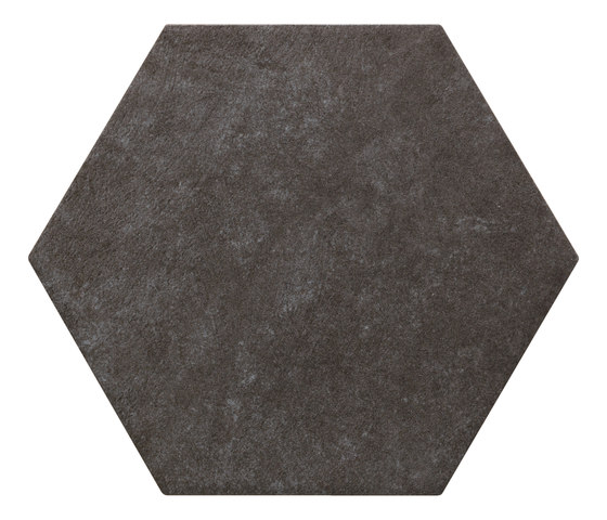 Bibulca | Esagona Black 21x18 cm | Ceramic tiles | IMSO Ceramiche