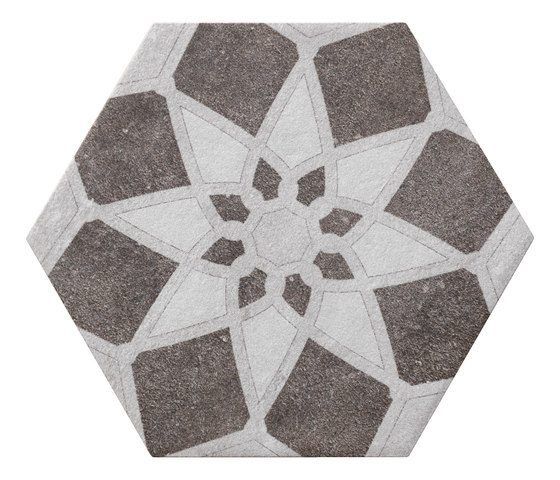 Bibulca | Esagona Latin 21x18 cm | Piastrelle ceramica | IMSO Ceramiche