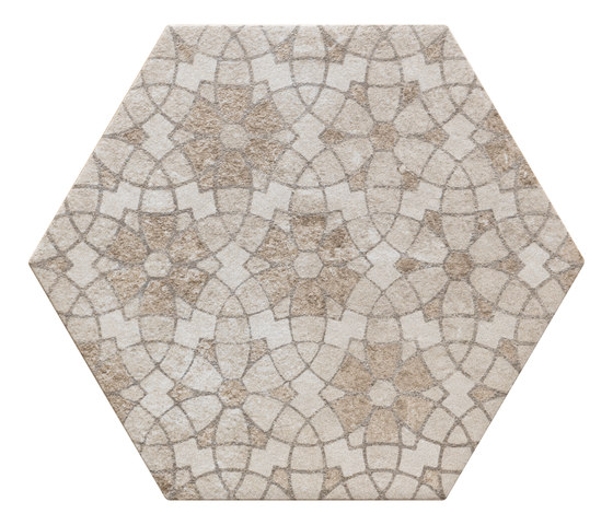 Bibulca | Esagona Orient 21x18 cm | Piastrelle ceramica | IMSO Ceramiche