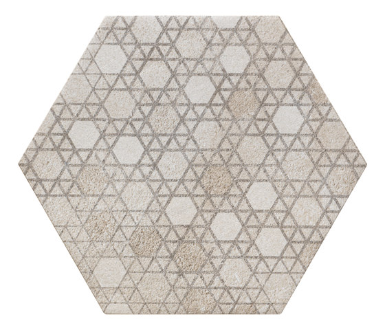 Bibulca | Esagona Orient 21x18 cm | Carrelage céramique | IMSO Ceramiche