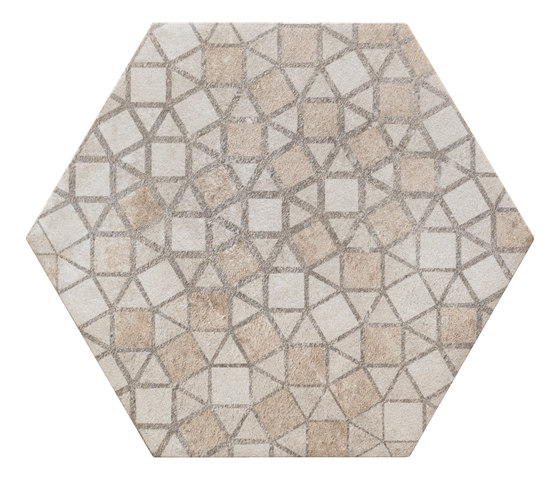 Bibulca | Esagona Orient 21x18 cm | Carrelage céramique | IMSO Ceramiche