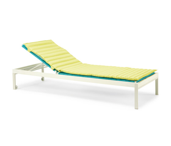 Allaperto Camping chic Sunbed with Mattress | Tumbonas | Ethimo