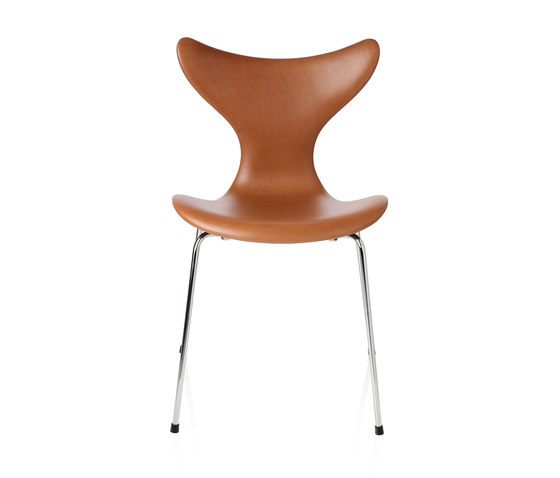 Lily™ | 3108 | Chair | Fully upholstered | Chrome base | Sedie | Fritz Hansen