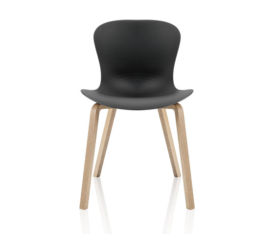 NAP™ | Chaur | KS52 | Pepper grey | wood base | Chairs | Fritz Hansen
