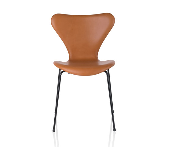 Series 7™ | Chair | 3107 | Full upholstred | Brown bronze base | Sillas | Fritz Hansen