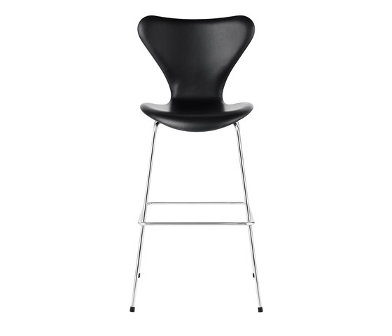 Series 7™ | Bar stool | 3197 | Fully upholstred | Chrome base | Taburetes de bar | Fritz Hansen