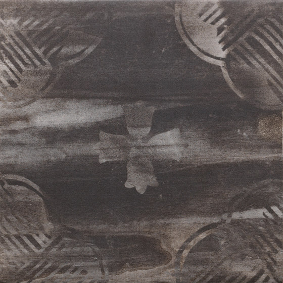 Wood on Fire | Deco Dark 20x20 cm | Carrelage céramique | IMSO Ceramiche