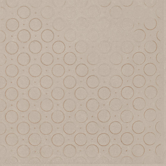 Karman Ceramica Decorata Singolo Geometrico Sabbia | Ceramic tiles | EMILGROUP