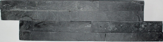 Pietre Da Rivestimento | Spaccatello Nero 10x35 cm | Dalles en pierre naturelle | IMSO Ceramiche