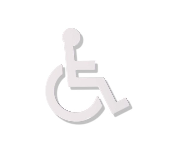 **Pictogramme handicapé | 801.91.030 | Pictogrammes / Symboles | HEWI
