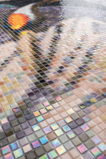 Royal Waves | Ibis Decor 10x10 | Glas Mosaike | Mosaico+