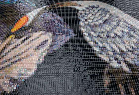 Royal Waves | Ibis Decor 10x10 | Mosaïques verre | Mosaico+