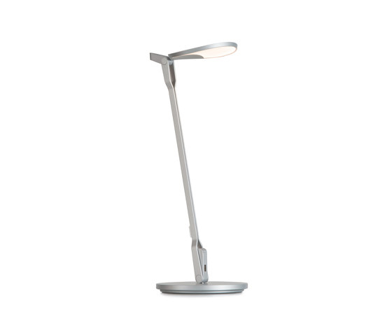 Splitty LED Desk Lamp, Silver | Lámparas de sobremesa | Koncept