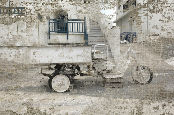 Motorcycle Naxos | Wandbilder / Kunst | INSTABILELAB