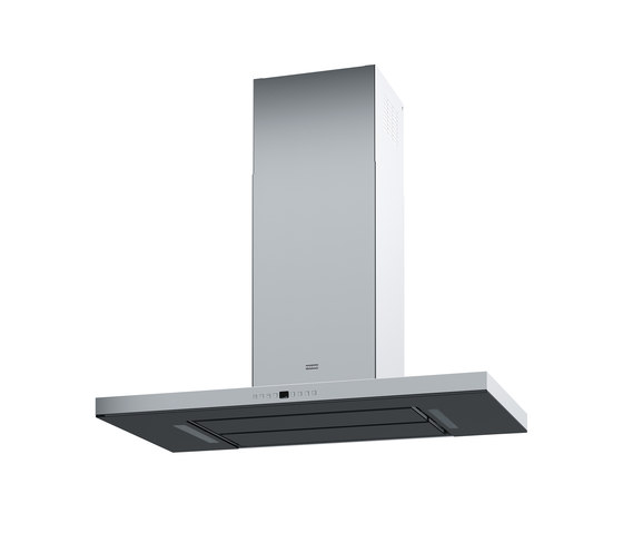Maris T-Shape Hood FGB 906 W AC Stainless Steel-Glass Black | Campanas extractoras | Franke Home Solutions