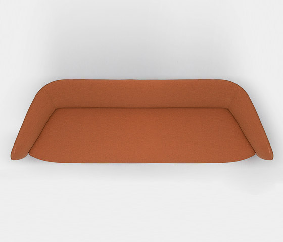 Tuile 3-seat sofa | Canapés | Kristalia