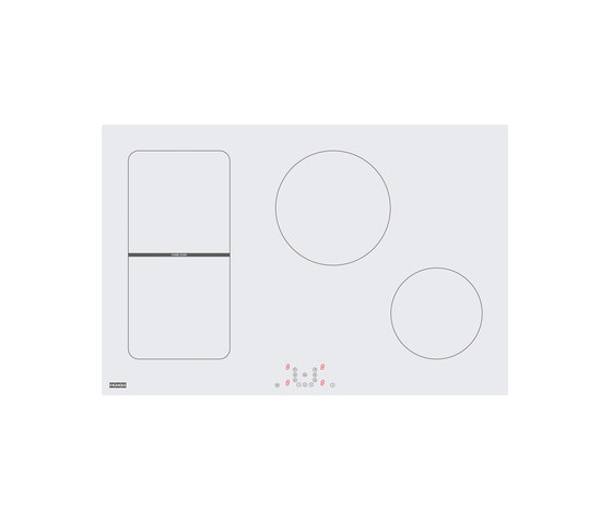 Maris Induction Cooking Hob FHMR 804 2I 1Flexi WH Glass White | Hobs | Franke Home Solutions