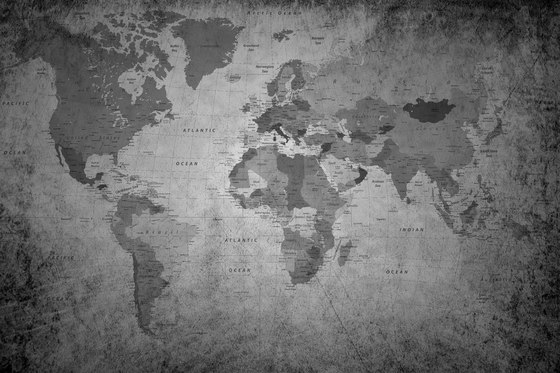 World Map | Wandbilder / Kunst | INSTABILELAB