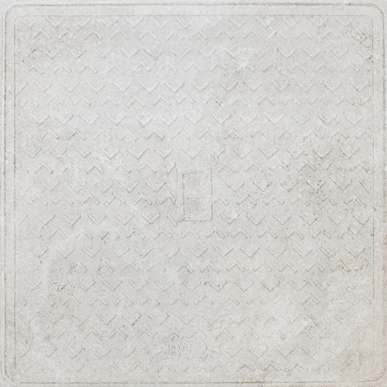 Italghisa | Impronte Bianco 60x60 cm | Baldosas de cerámica | IMSO Ceramiche