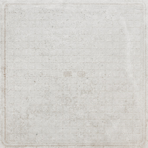 Italghisa | Impronte Bianco 60x60 cm | Baldosas de cerámica | IMSO Ceramiche