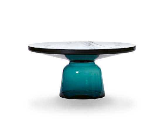 Bell Coffee Table steel-marble-blue | Tables basses | ClassiCon