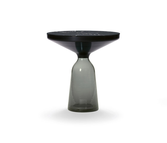 Bell Side Table steel-marble-grey | Tables d'appoint | ClassiCon