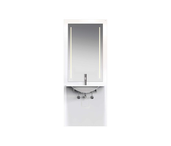 Washbasin module | S50.01.412010 | Bath shelving | HEWI