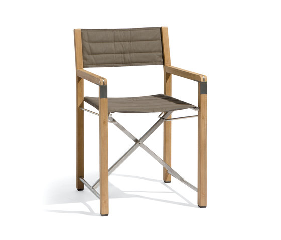 Cross chair teak | Sillas | Manutti