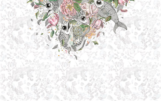 Fishes | Wall coverings / wallpapers | Inkiostro Bianco