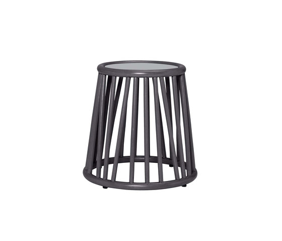 KYOTO RATTAN SIDE TABLE ROUND 46 | Side tables | JANUS et Cie