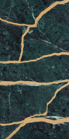 Kintsugi Verde Tiles | Baldosas de piedra natural | Claybrook Interiors Ltd.