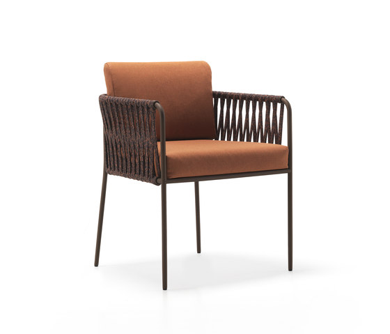 Nido Hand-woven dining armchair | Chairs | Expormim