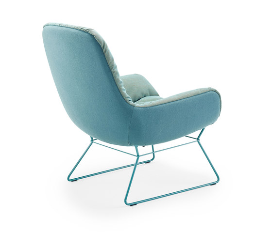 Leya | Lounge Chair with wire frame | Fauteuils | FREIFRAU MANUFAKTUR