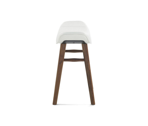 Kya | Stool Seat with wooden frame | Taburetes | FREIFRAU MANUFAKTUR