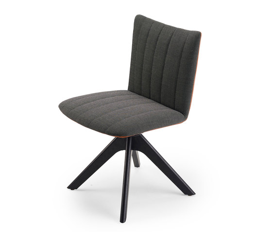 Rubie | Chair with wooden support frame | Chairs | FREIFRAU MANUFAKTUR