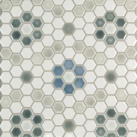 1” Hex | Mosaici ceramica | Pratt & Larson Ceramics