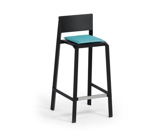 Flow Bar Stool with seat cushion | Tabourets de bar | Weishäupl