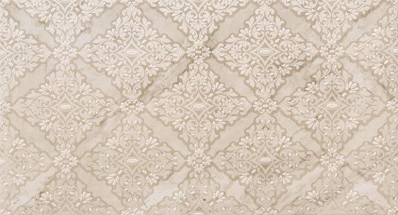 Newluxe Wall | Damasco S/2 Ivory | Piastrelle ceramica | Marca Corona