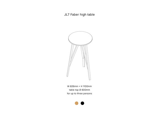 JL7 FABER | Standing tables | LOEHR