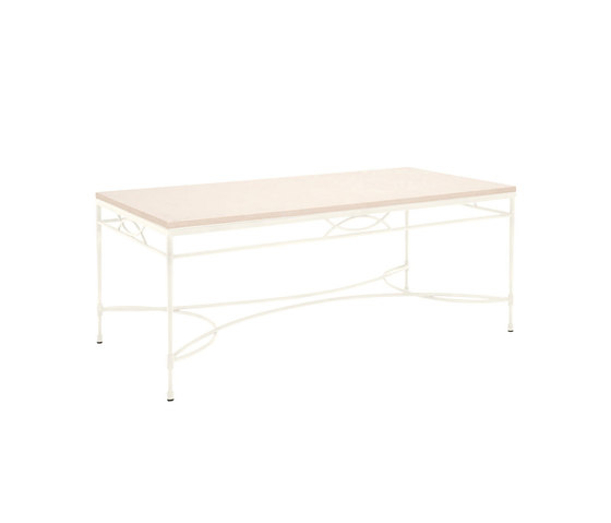 AMALFI STONE TOP COCKTAIL TABLE RECTANGLE 122 | Coffee tables | JANUS et Cie