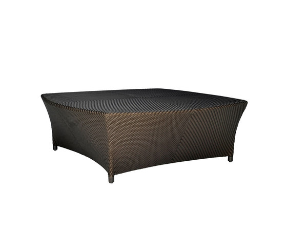 AMARI FULLY WOVEN COCKTAIL TABLE SQUARE 120 | Coffee tables | JANUS et Cie