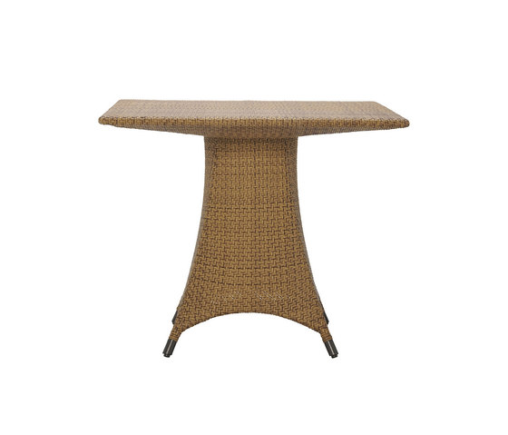 AMARI FULLY WOVEN DINING TABLE SQUARE 90 | Dining tables | JANUS et Cie