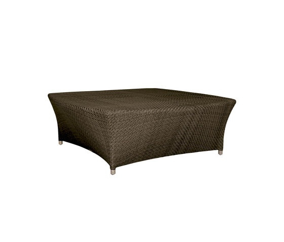 AMARI RATTAN FULLY WOVEN COCKTAIL TABLE SQUARE 120 | Coffee tables | JANUS et Cie
